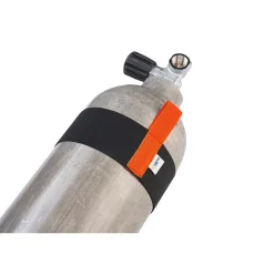 Divemarine Sujetador de banda elástica con cincha para botella S80 60 mm