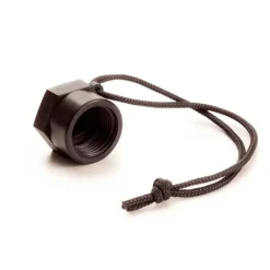 Divemarine Tapón regulador DIN estándar con cordón Nylon