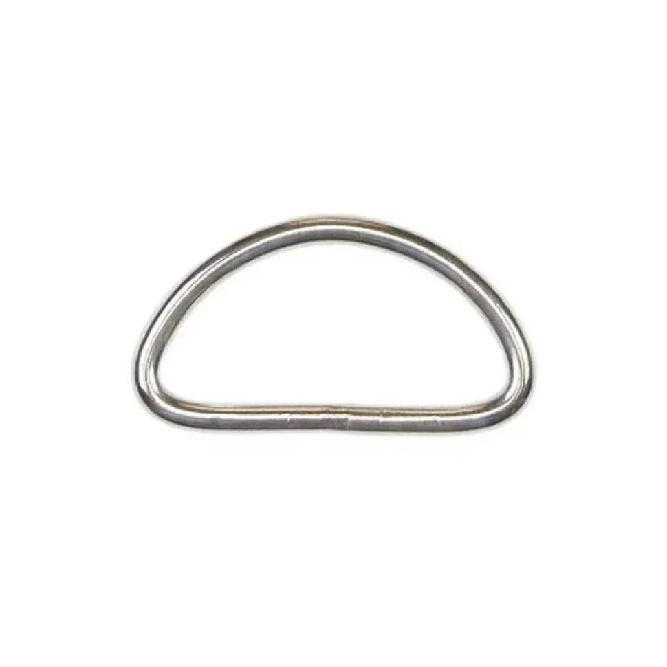 Dive Rite Anillo en D de perfil bajo 3/16 pulgadas 5 cm