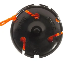 Dive Rite Bobina Cookie Reel Orange Line 10 m