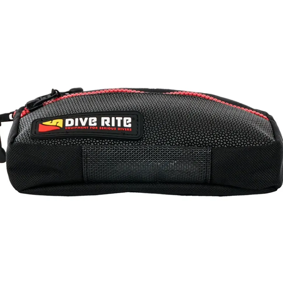Dive Rite Bolsillo de carga Bellows Horizontal Zip