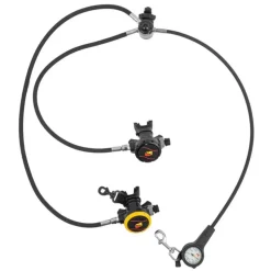 Dive Rite Conjunto de regulador de buceo XT1/XT2 Basic Open Water - Din - Bar