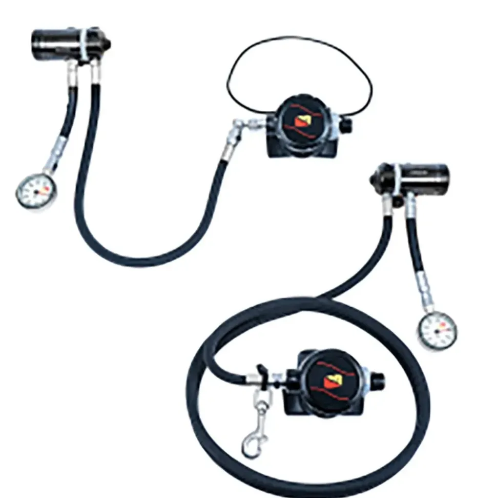 Dive Rite Conjunto de regulador de buceo XT1/XT2 Sidemount Din