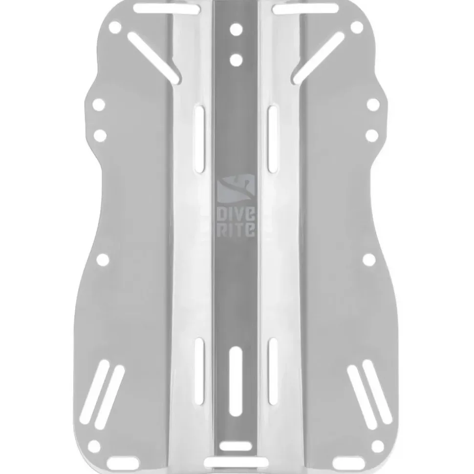 Dive Rite Placa trasera Stainless Steel
