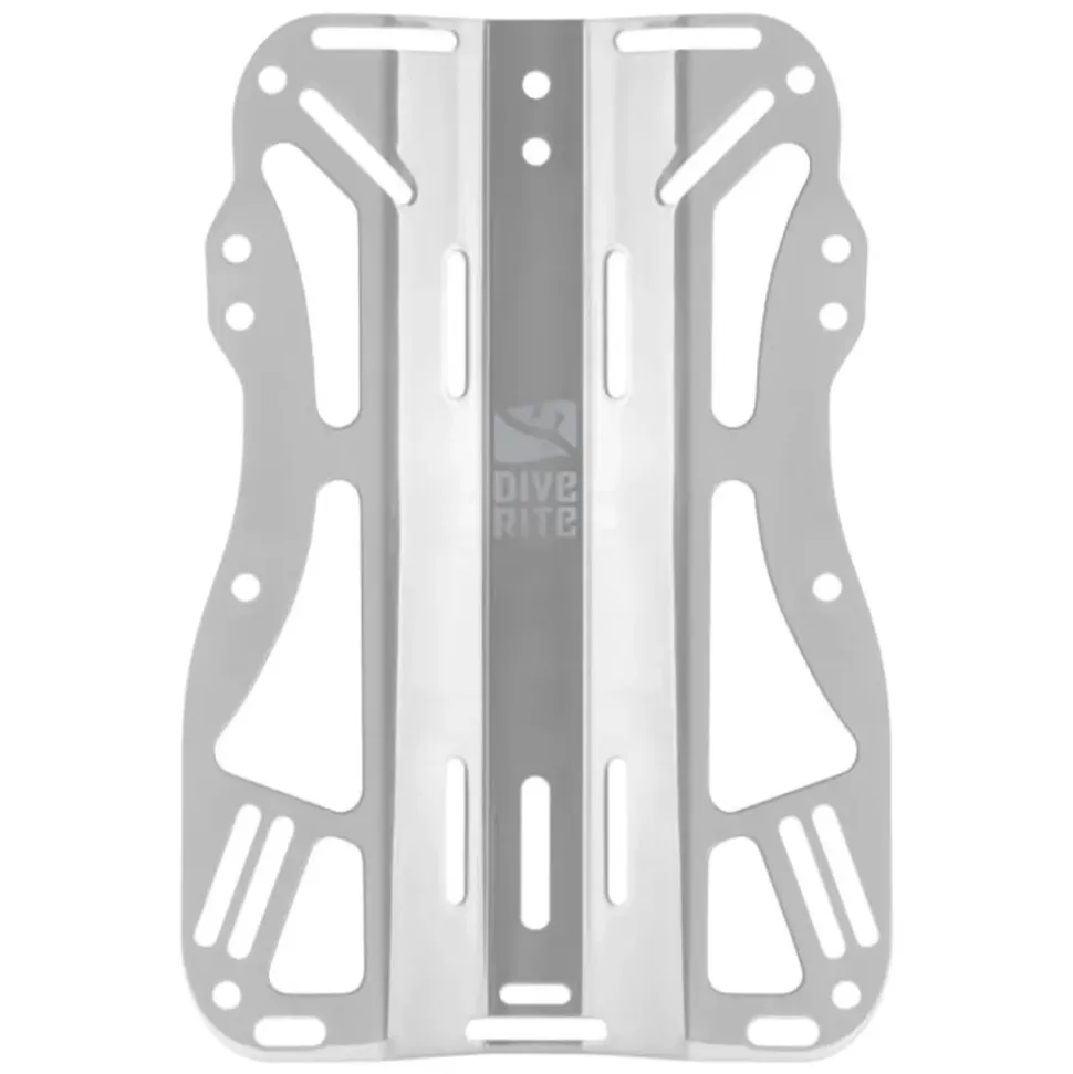 Dive Rite Placa trasera XT Lite Stainless Steel Light