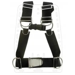Dive Rite Sistema de arnés sin placa trasera Deluxe