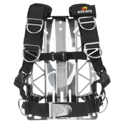 Dive Rite Sistema de arnés sin placa trasera TransPlate