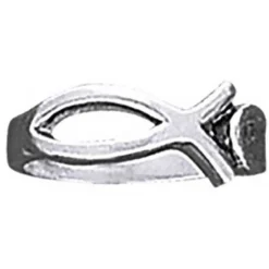 Dive Silver Anillo de Pie de Pez