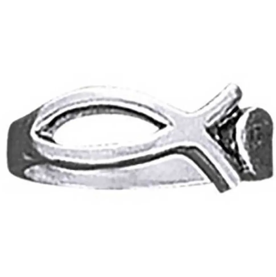 Dive Silver Anillo de Pie de Pez