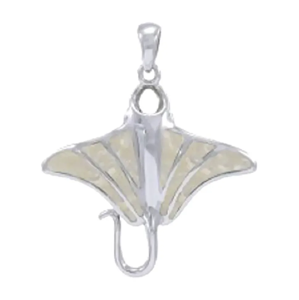 Dive Silver Colgante Manta Ray