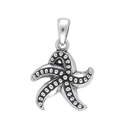 Dive Silver Colgante Starfish