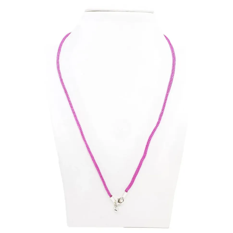 Dive Silver Collar Nylon Cord