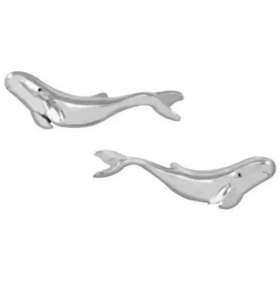 Dive Silver Pendientes Small Pilot Whale