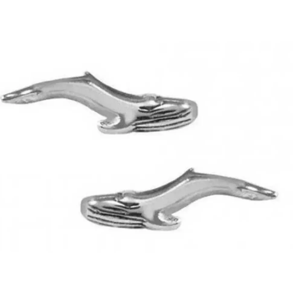 Dive Silver Pendientes Small Whale
