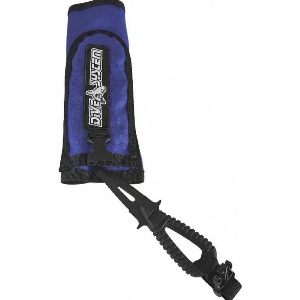 Dive System Cuchillo con funda Inflator