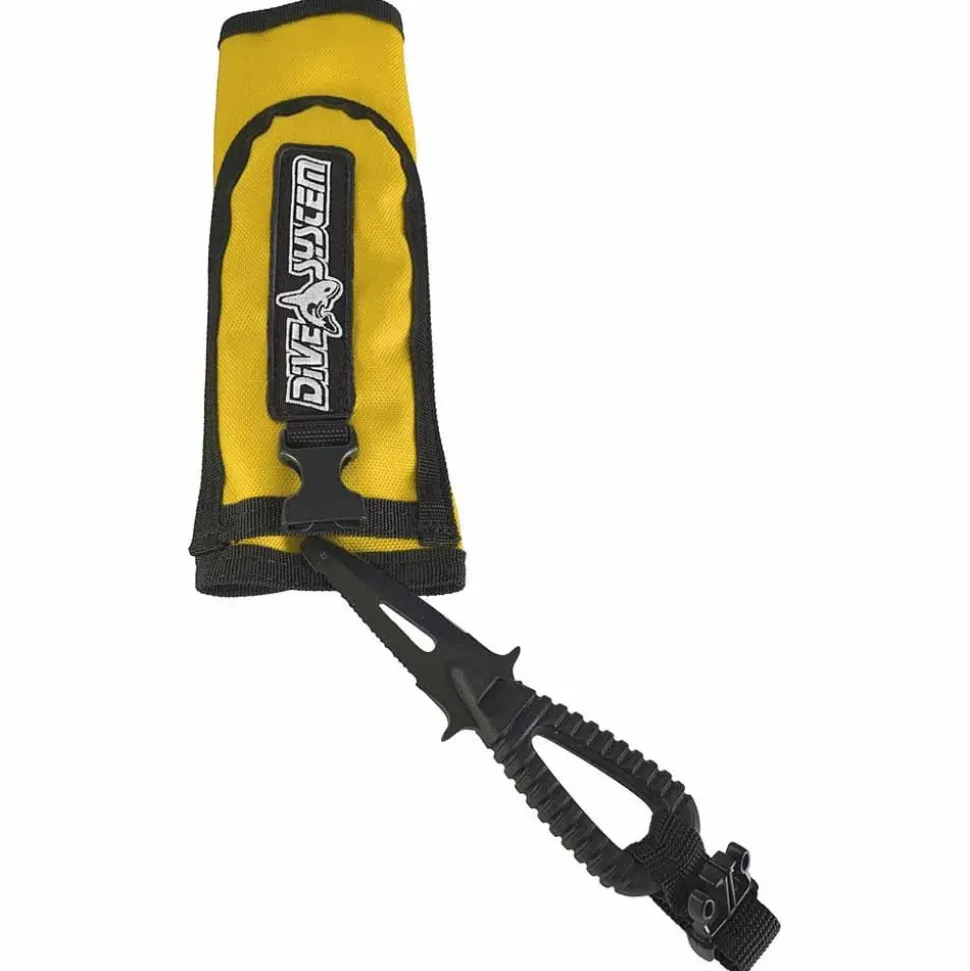 Dive System Cuchillo con funda Inflator