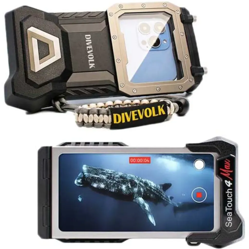 Divevolk Funda impermeable para teléfono SeaTouch 4 Max Plus