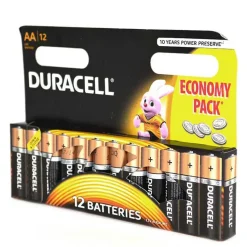 Duracell Pila alcalina AA 81267246 12 unidades