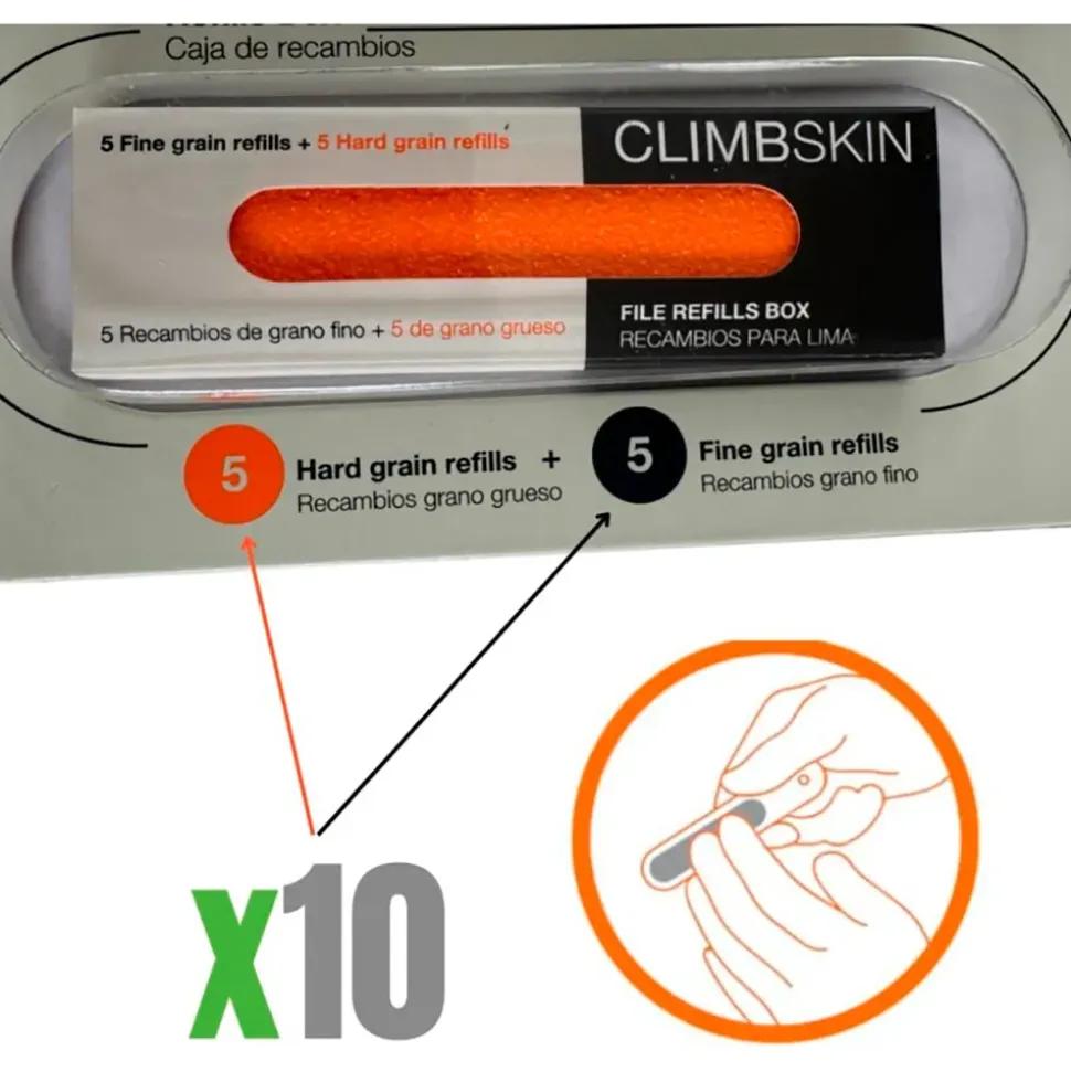 Fixe Climbing Gear Lima Climbskin Refils 10 unidades