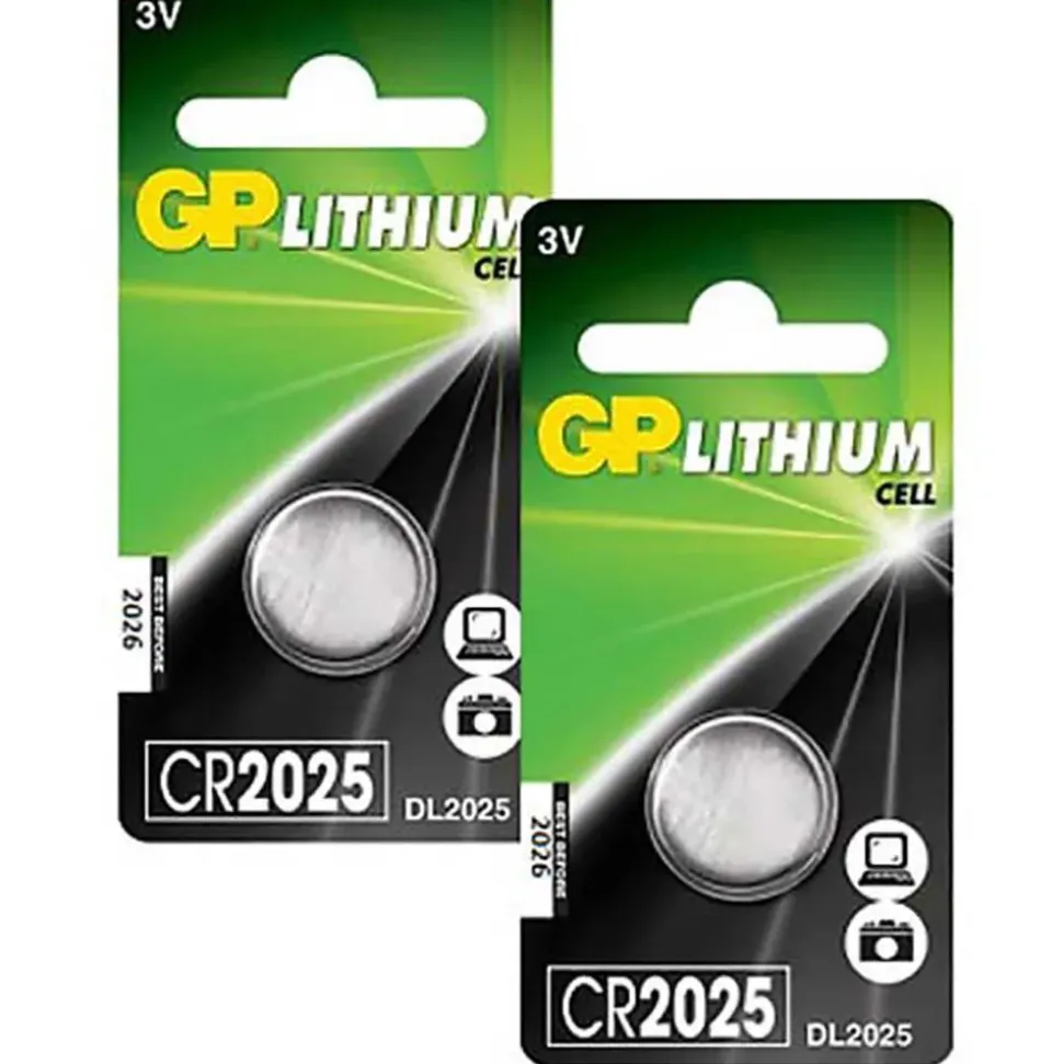 Gp Batteries Lithium CR2025 Blister 1