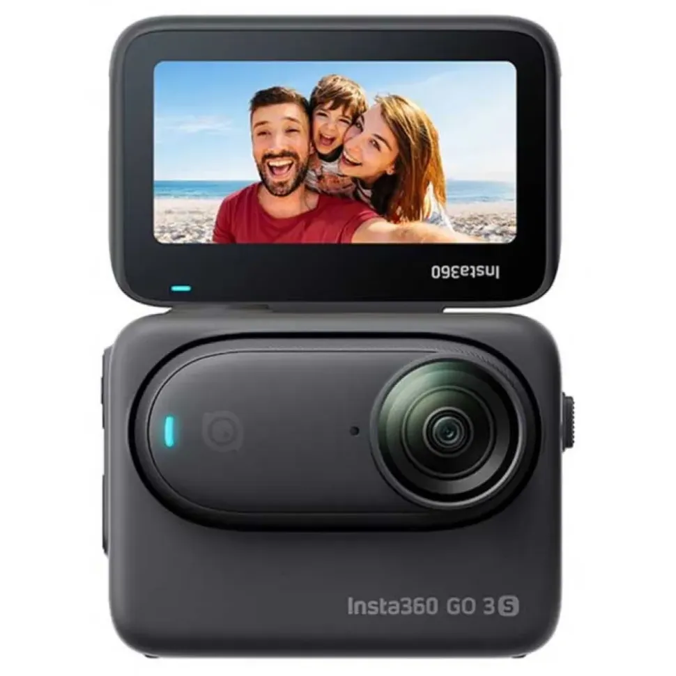 Insta360 Cámara deportiva GO 3S Standard Edition Midnight Black 128GB