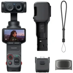Insta360 Cámara deportiva Luna Ultra 8K 30 fps Standard Bundle