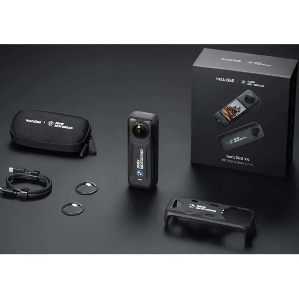 Insta360 Cámara deportiva X4 BMW Motorrad Edition reacondicionado