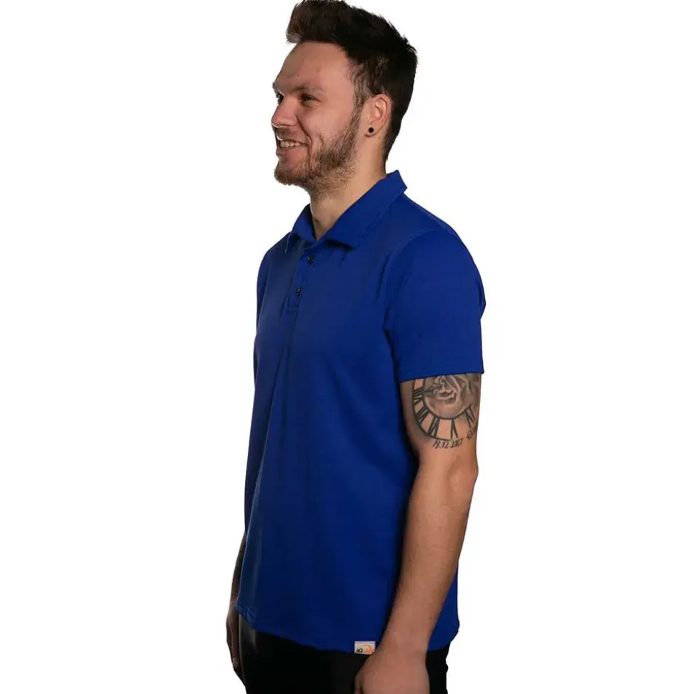Iq-uv Polo de manga corta UV Wave