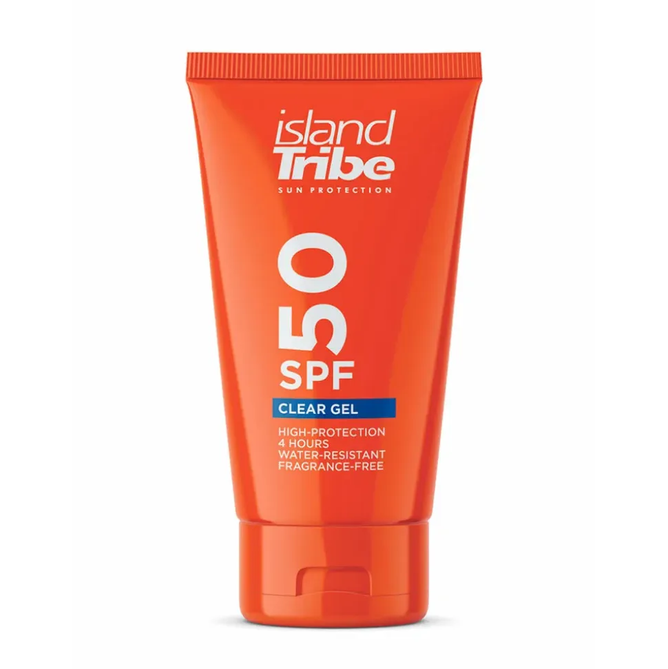 Island Tribe Protector solar SPF 50 Clear Gel 100ml