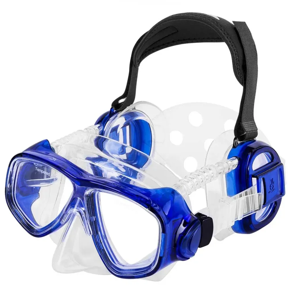 Ist Dolphin Tech Máscara de buceo Pro Ear ME80 CB Anti Fog