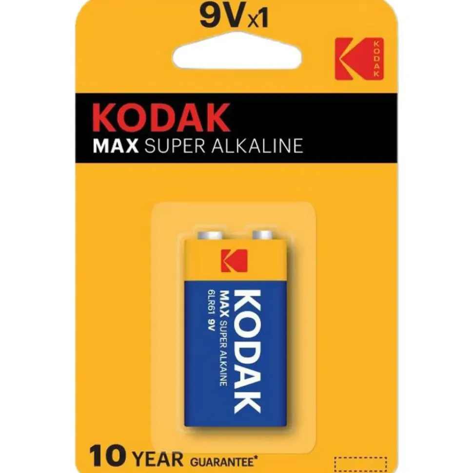 Kodak Batería alcalina Max 9V