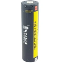 Kraken Batería de litio 21700 3.6V 5000mAh USB-C