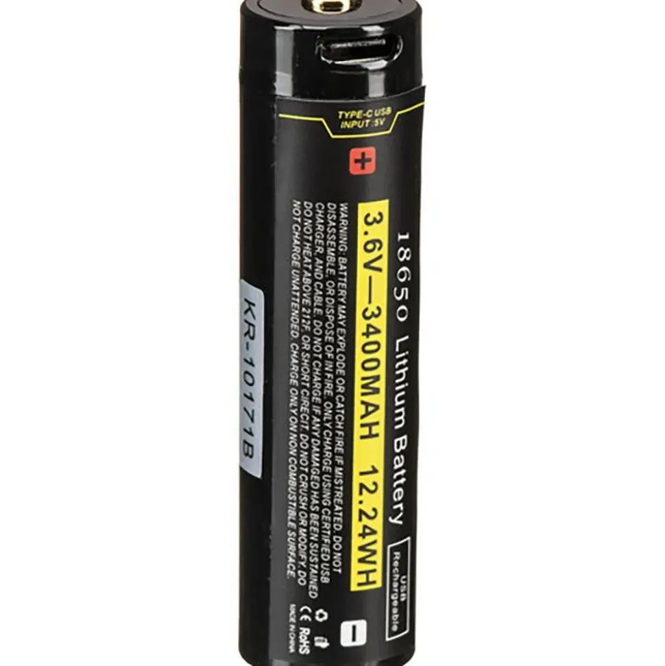 Kraken Batería 3400mAh USB-C 18650