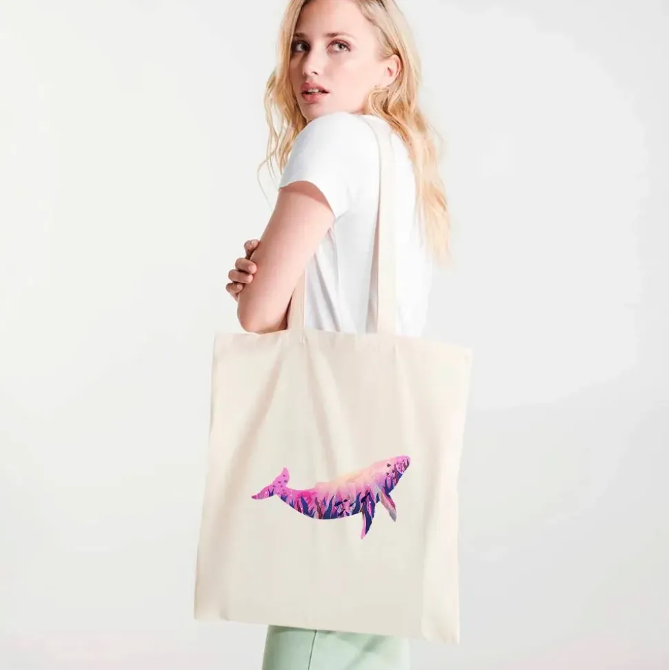 Kruskis Bolsa tote Whale