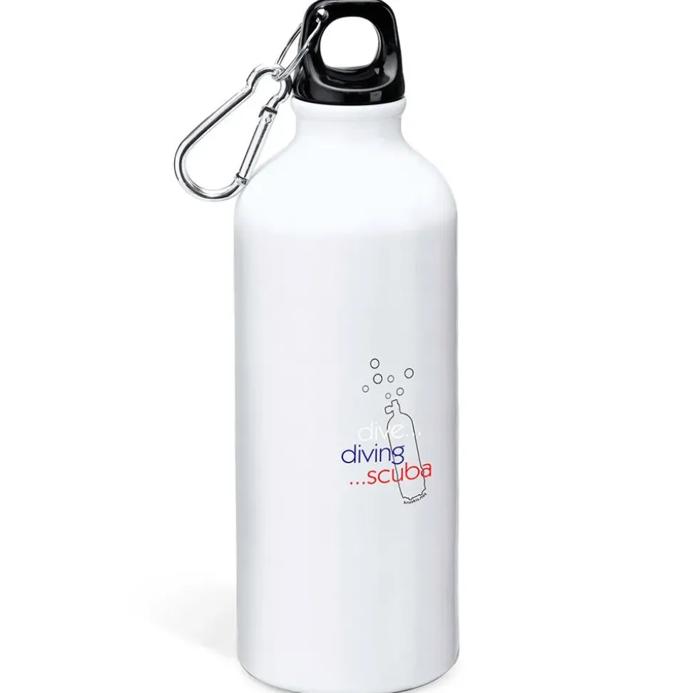 Kruskis Botella Dive Diving Scuba 800ml Aluminium