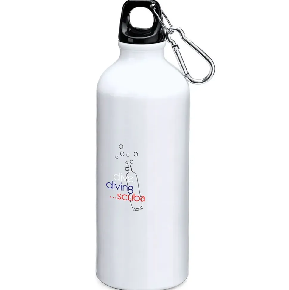 Kruskis Botella Dive Diving Scuba 800ml Aluminium