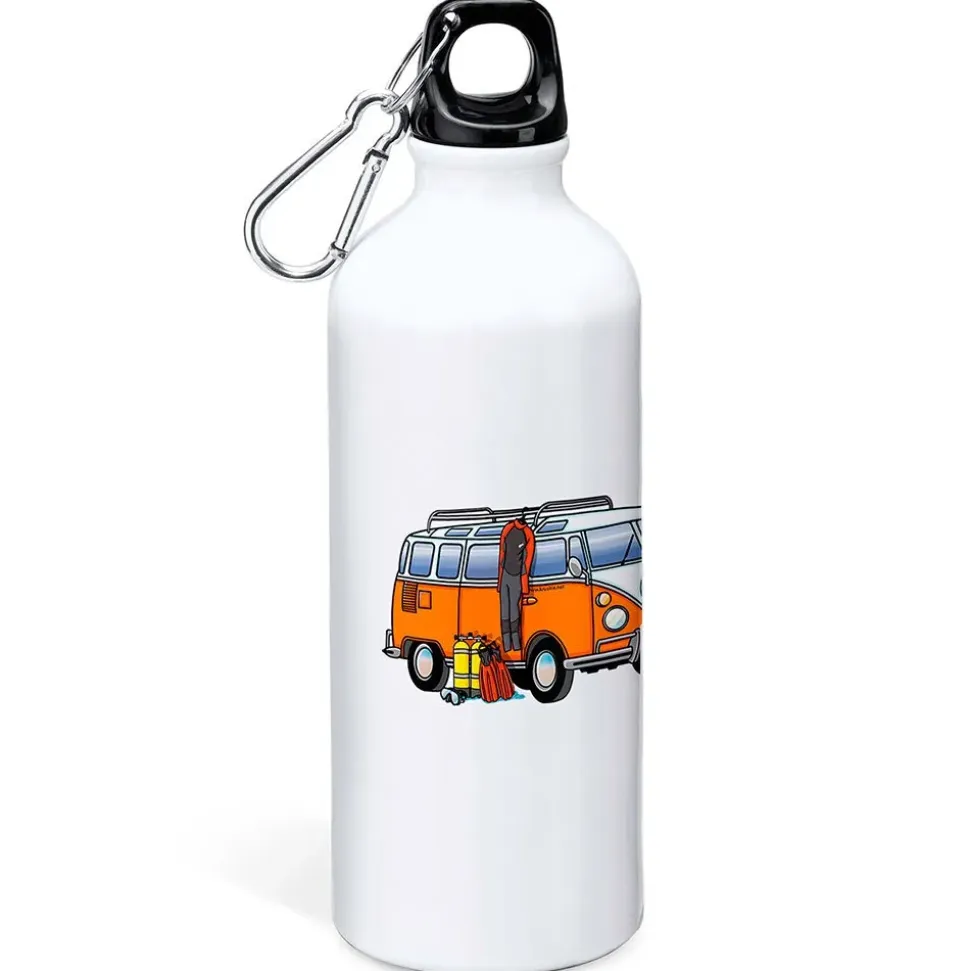 Kruskis Botella Hippie Van Dive 800ml Aluminium