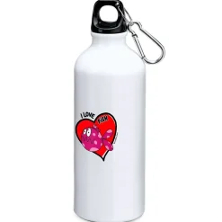 Kruskis Botella I Love Fish 800ml Aluminium
