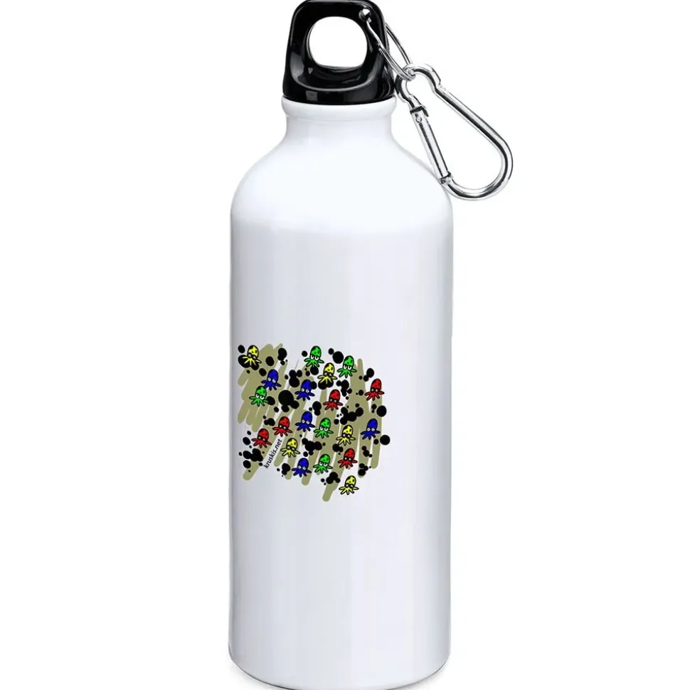 Kruskis Botella Mad Octopus 800ml Aluminium