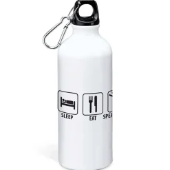 Kruskis Botella Sleep Eat And Sperfishing 800ml Aluminium