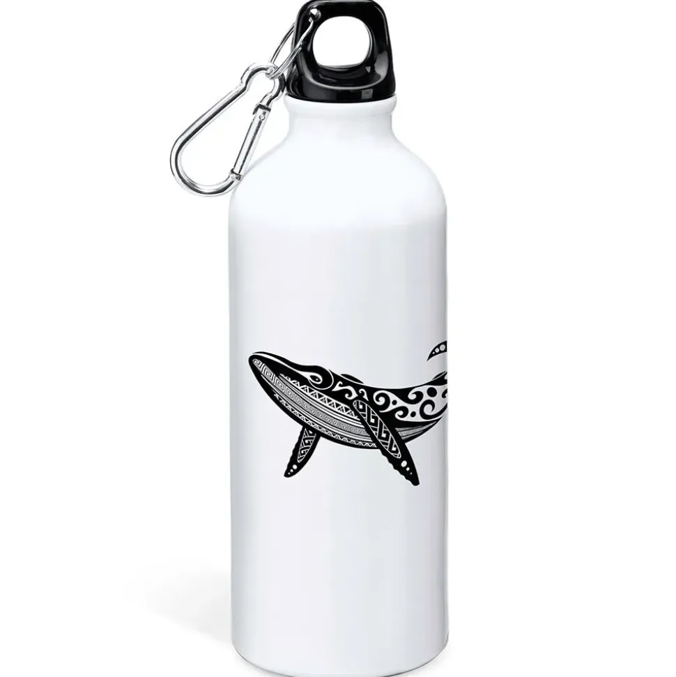 Kruskis Botella Whale Tribal 800ml Aluminium
