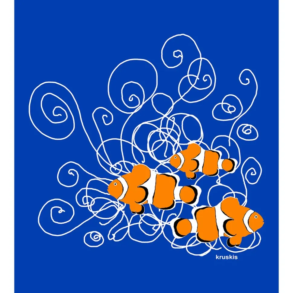 Kruskis Camiseta de manga corta para mujer Clownfish