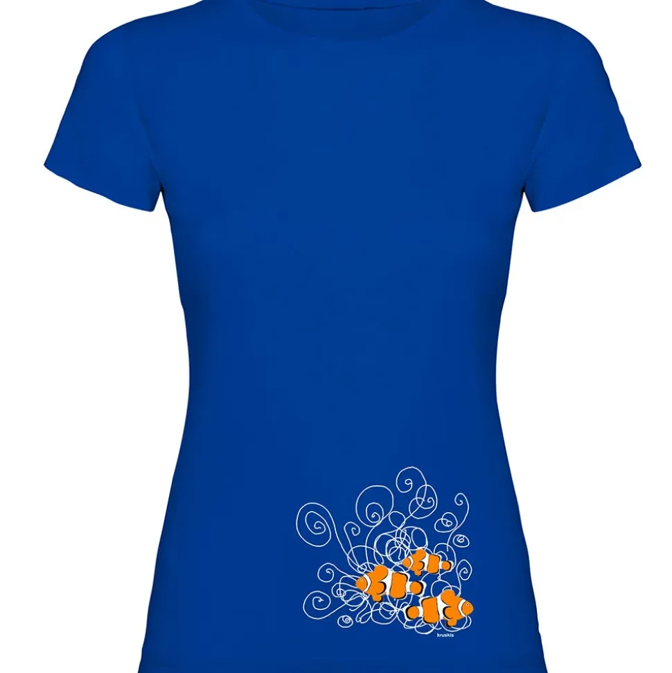 Kruskis Camiseta de manga corta para mujer Clownfish