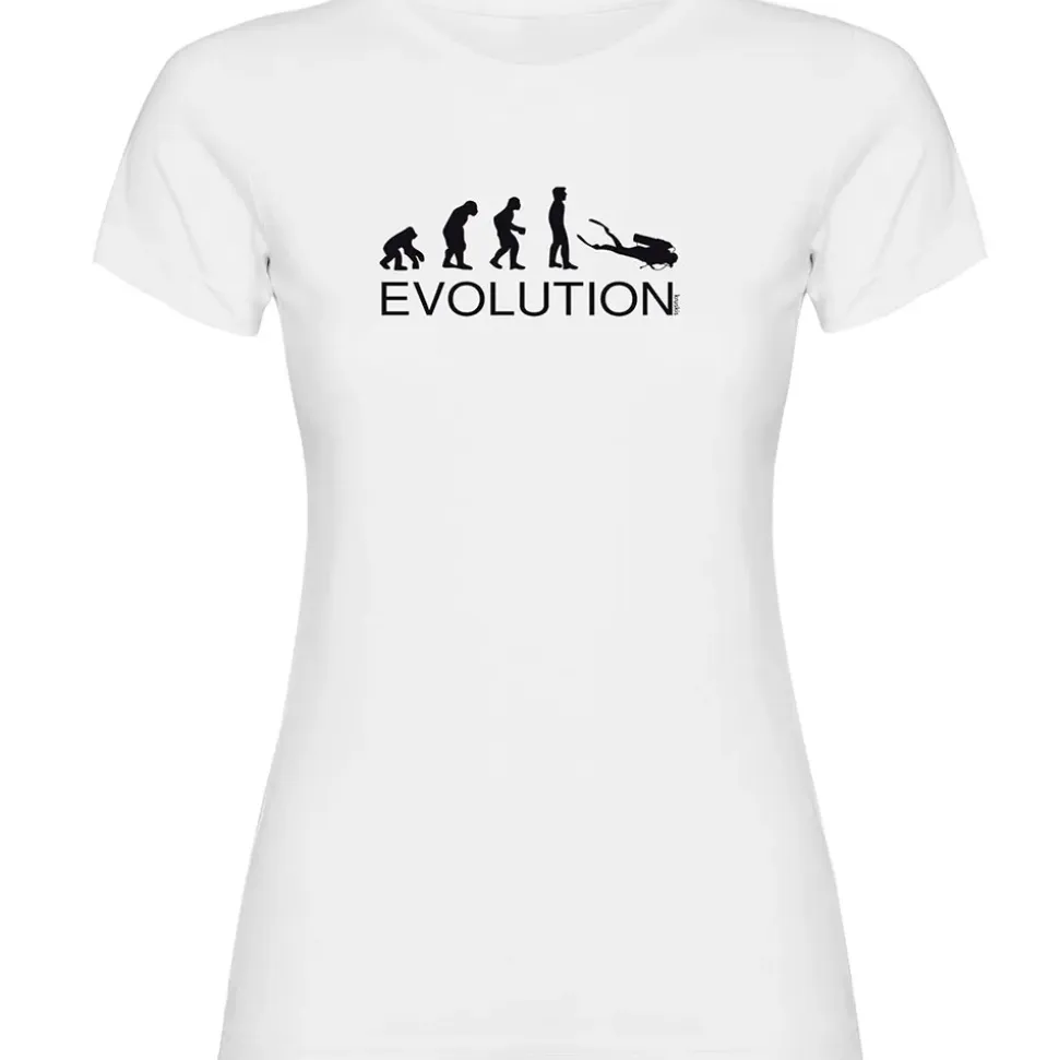 Kruskis Camiseta de manga corta para mujer Evolution Diver
