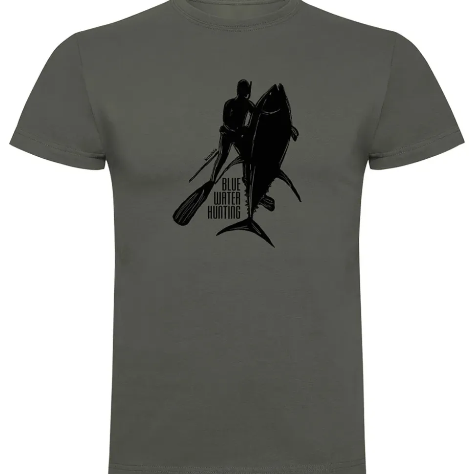 Kruskis Camiseta de manga corta Blue Water Hunting