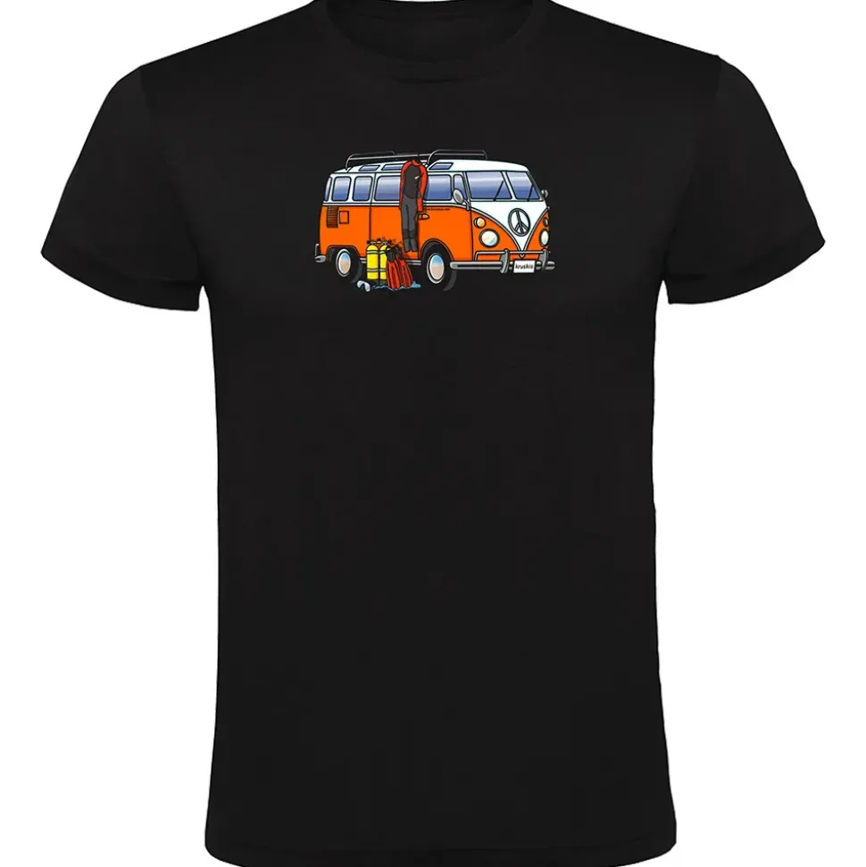 Kruskis Camiseta de manga corta Hippie Van Dive