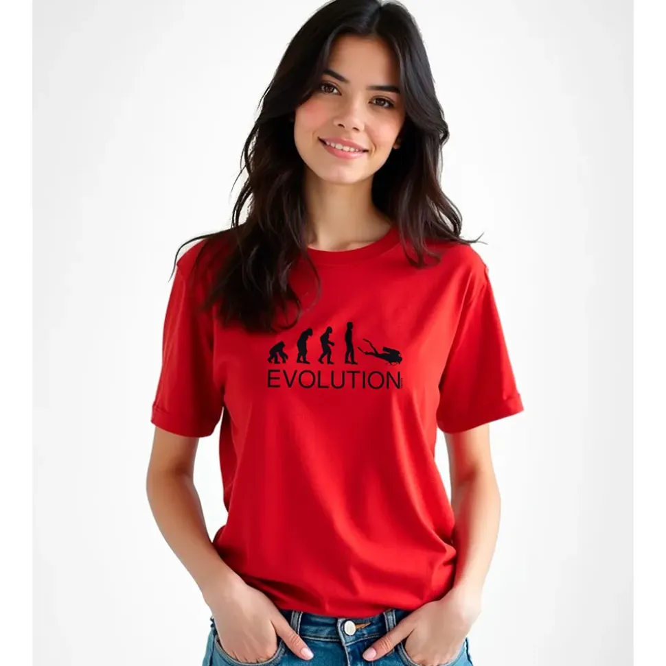 Kruskis Camiseta de manga corta para mujer Evolution Diver