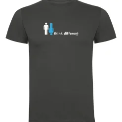 Kruskis Camiseta de manga corta Think Different