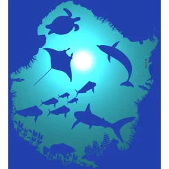 Kruskis Camiseta de manga corta Underwater Dream
