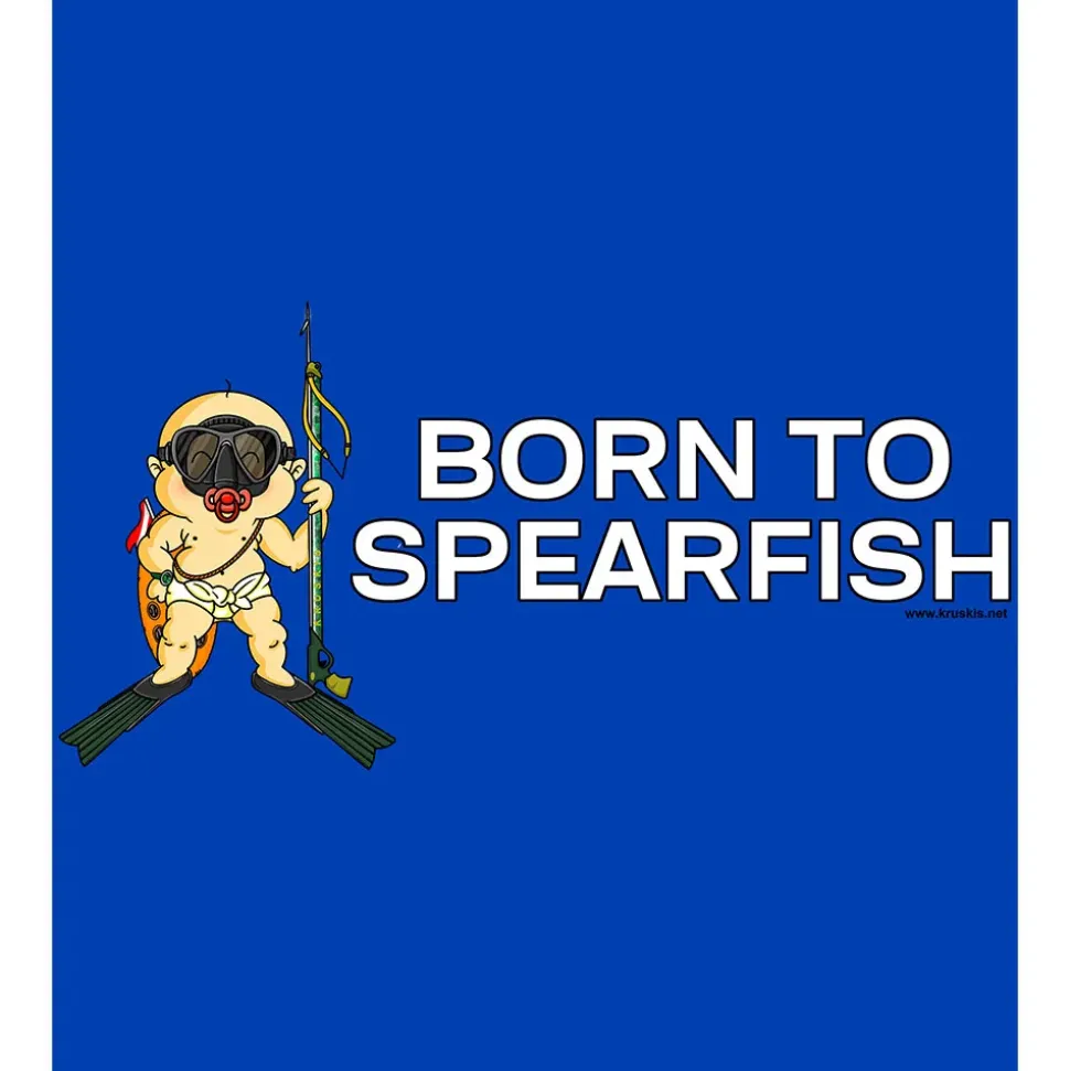 Kruskis Camiseta de manga corta Born To Spearfishing